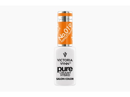 Hybridní gel lak PURE CREAMY HYBRID 019 Perfect Orange 8 ml