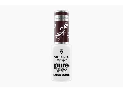 Hybridní gel lak PURE CREAMY HYBRID 248 Hot Rock 8 ml