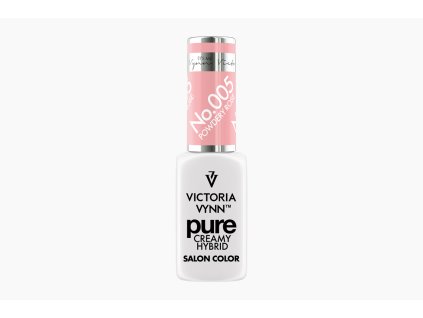Hybridní gel lak PURE CREAMY HYBRID 005 Powdery Rose 8 ml