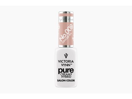 Hybridní gel lak PURE CREAMY HYBRID 008 Ginger Tea 8 ml