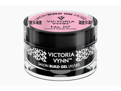 Stavební gel 7 Light Pink Rose 15 ml