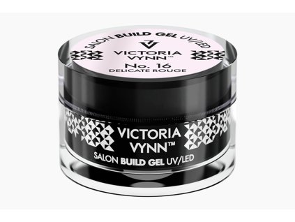 Stavební gel 16 Delicate Rouge 15 ml