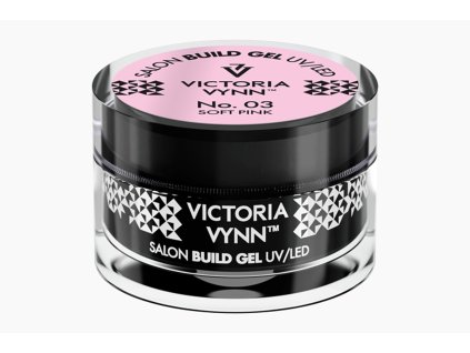 Stavební gel 3 Soft pink 15 ml