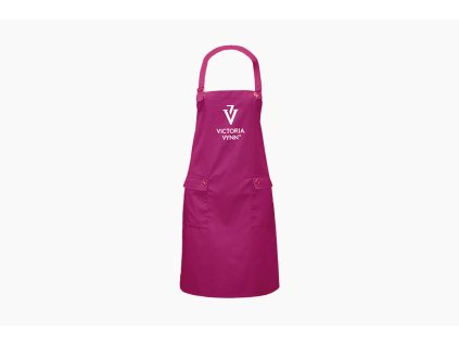 Victoria Vynn Apron Fuchsia - elegantní růžová zástěra určená pro profesionální stylistky