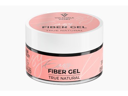 Stavební gel EASY FIBER GEL True Natural 50 ml