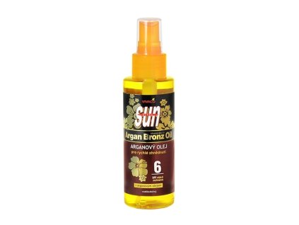 OUTLET-Opalovací olej s BIO arganovým olejem SPF 6 SUN VITAL