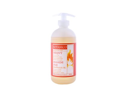 OUTLET-Hřejivý masážní olej 500ml-VÝPRODEJ