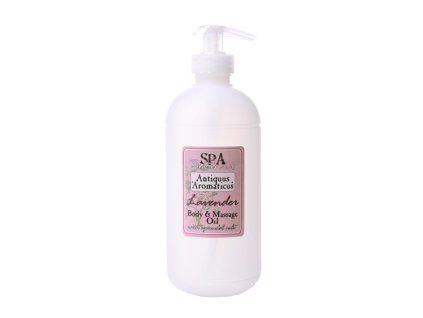 OUTLET-Botanico SPA Antiquus aromaticus-masážní olej levandule 0,5l-VÝPRODEJ