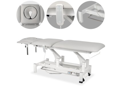 Elektrické terapeutické lehátko Axis5 Ergo – světle šedé