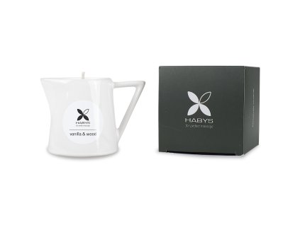 Masážní svíčka - dřevo a vanilka 110 ml