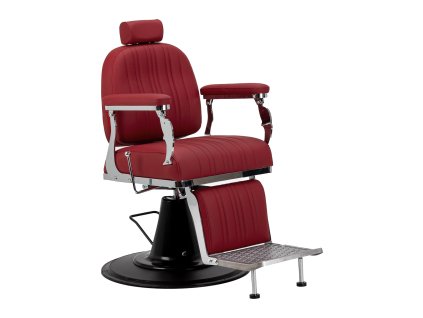 Holičské barber křeslo Heritage – červené