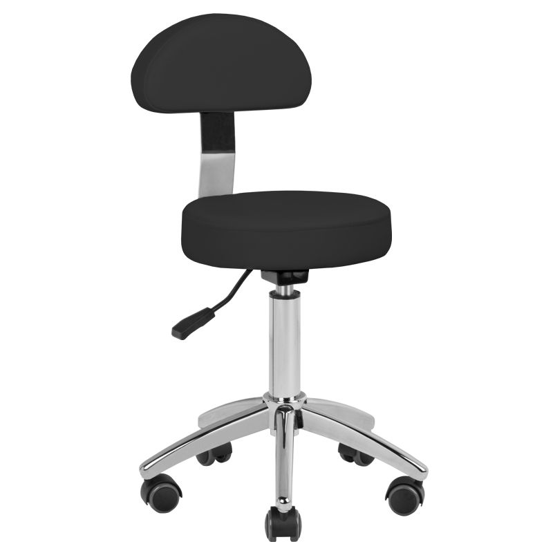 ACTIVESHOP Kosmetický taburet AM-304 - černý