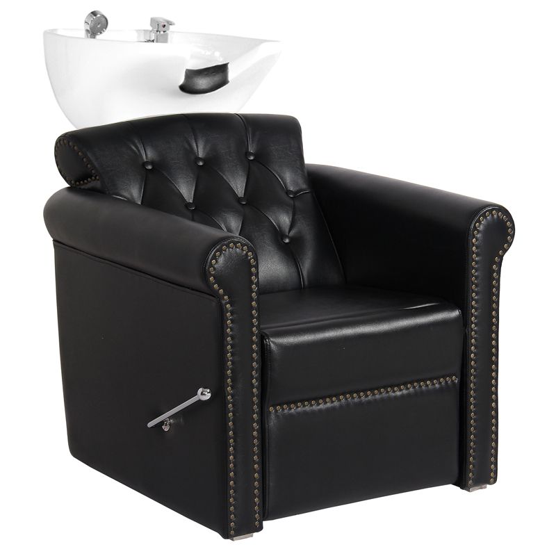 ACTIVESHOP Kadeřnický mycí box GABBIANO BERLIN LUX černá
