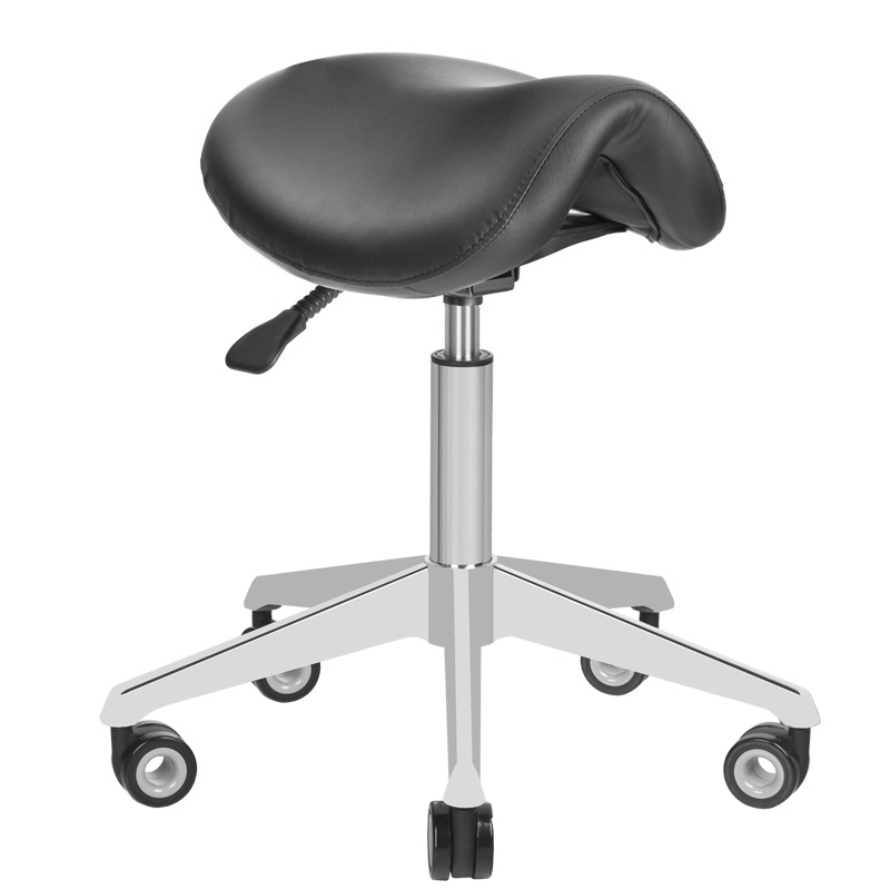 Levně ACTIVESHOP Kosmetický taburet AZZURRO 010S - černý
