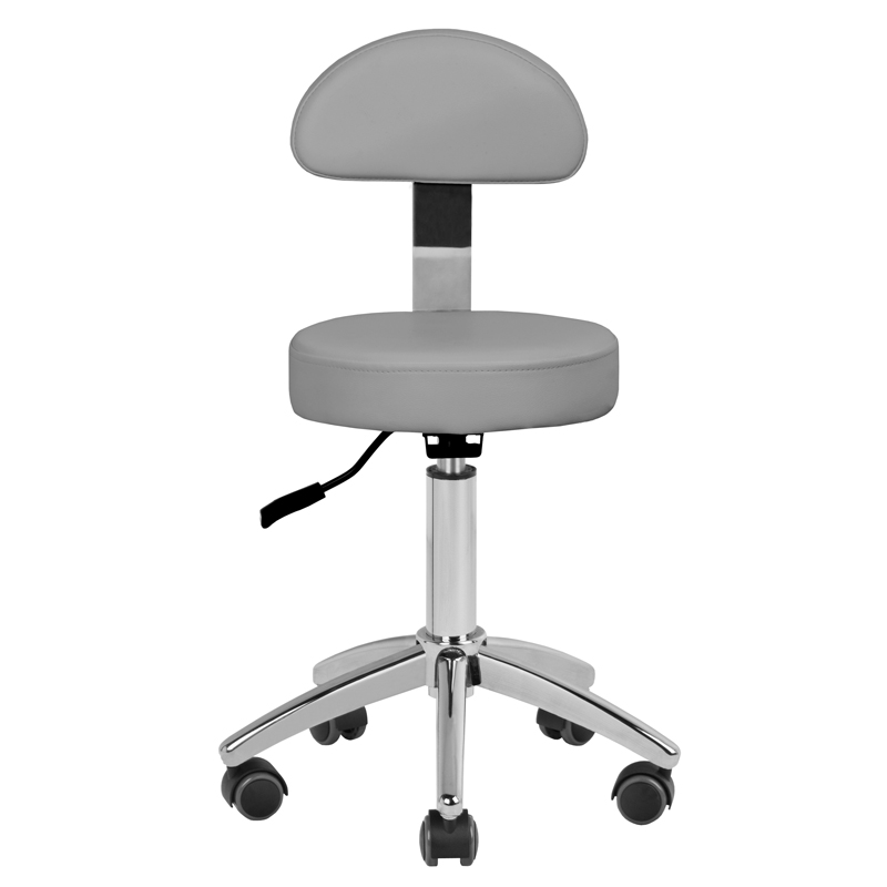 ACTIVESHOP Kosmetický taburet BASIC 304 - šedý (obrázek 2)