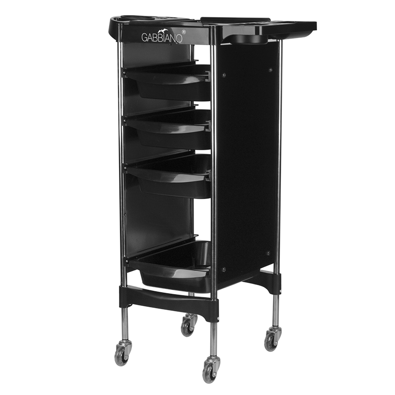 Levně ACTIVESHOP Kadeřnický vozík GABBIANO FX11-2 BLACK