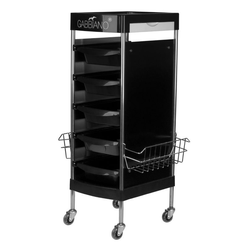ACTIVESHOP Kadeřnický vozík GABBIANO FX11E BLACK