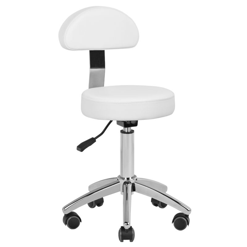ACTIVESHOP Kosmetický taburet AM-304 - bílý