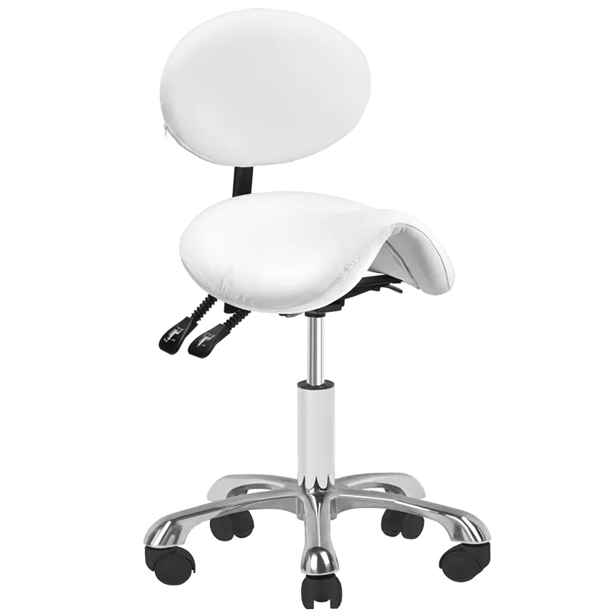 ACTIVESHOP Kosmetický taburet 1025 GIOVANNI - bílý