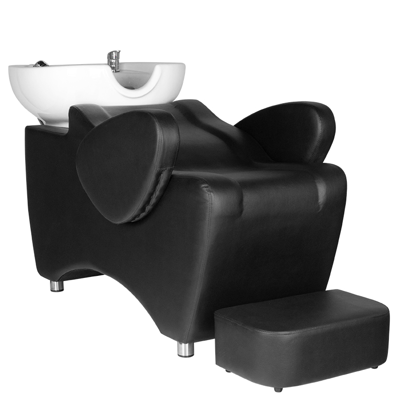 ACTIVESHOP Kadeřnický mycí box HAIR SYSTEM HSB46 černý