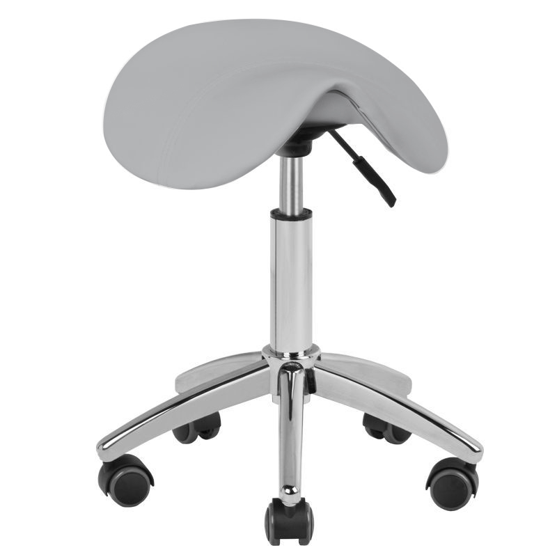 Levně ACTIVESHOP Kosmetický taburet AM-302 - šedý