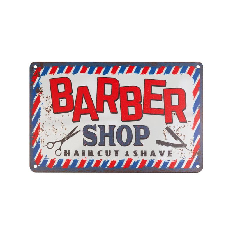 ACTIVESHOP Dekorační tabule BARBER B002
