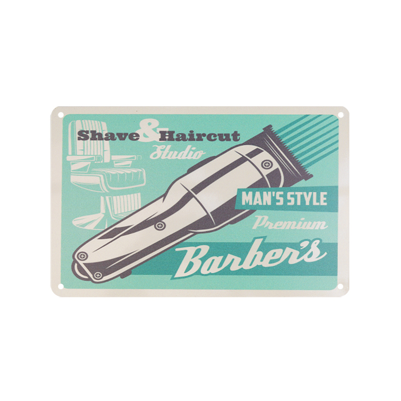 ACTIVESHOP Dekorační tabule BARBER B004