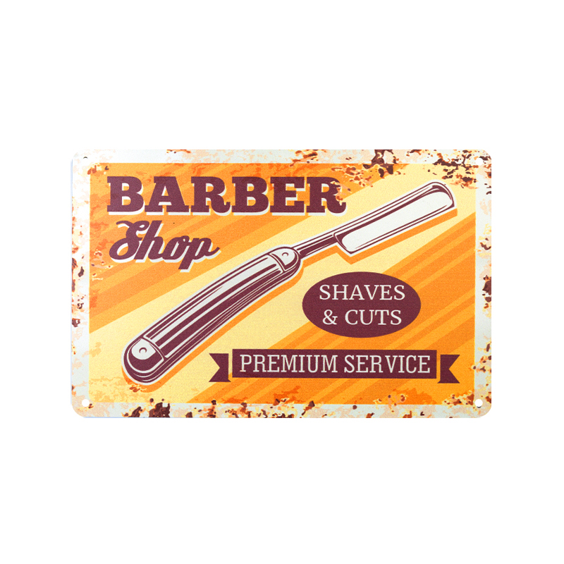 ACTIVESHOP Dekorační tabule BARBER B012
