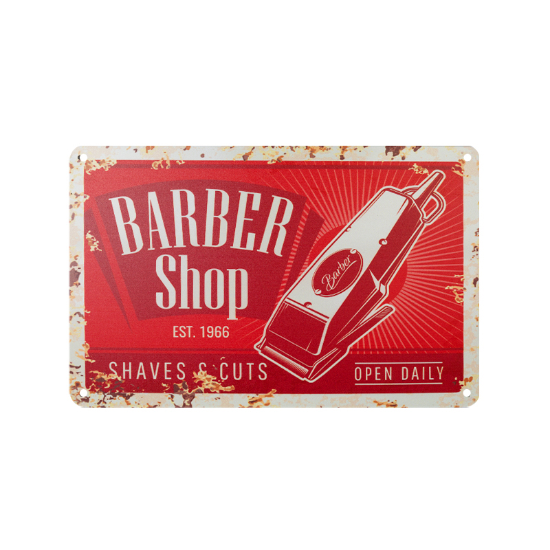 ACTIVESHOP Dekorační tabule BARBER B013