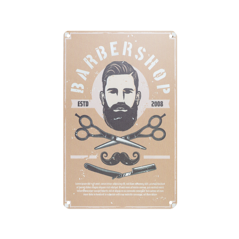 ACTIVESHOP Dekorační tabule BARBER B027
