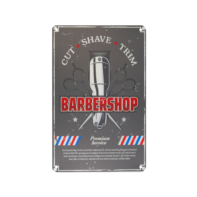 ACTIVESHOP Dekorační tabule BARBER B028