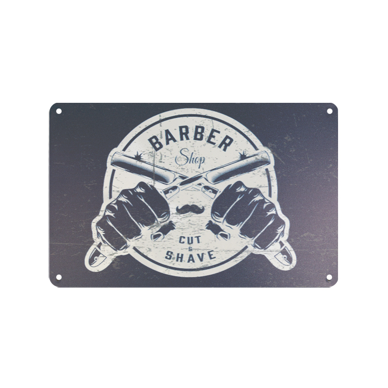 ACTIVESHOP Dekorační tabule BARBER B034