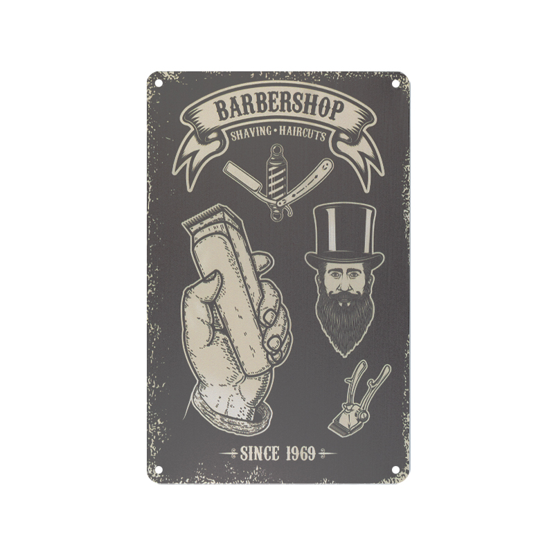 ACTIVESHOP Dekorační tabule BARBER B047