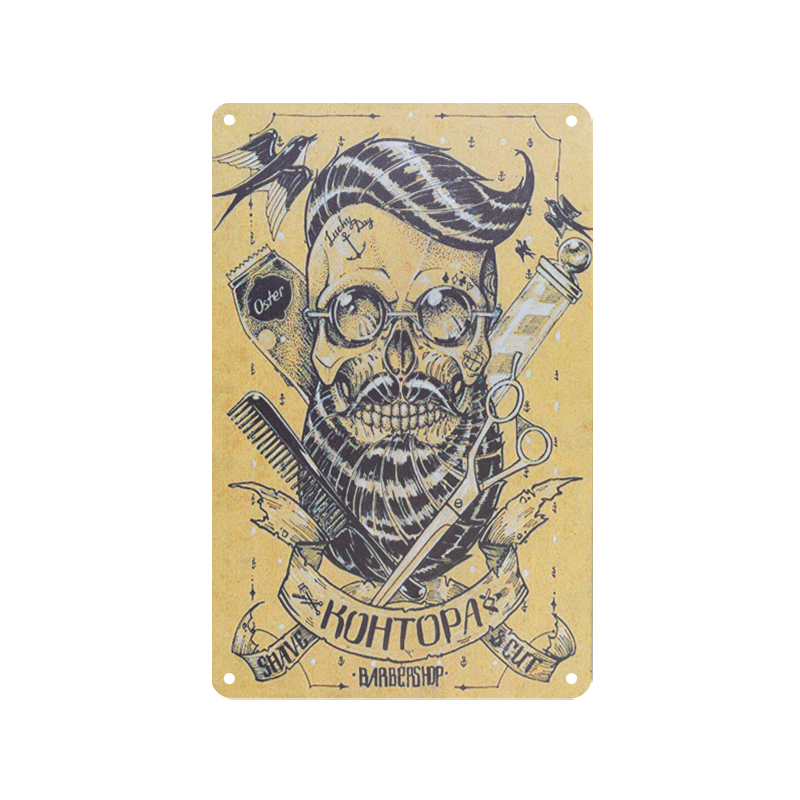 ACTIVESHOP Dekorační tabule BARBER B049