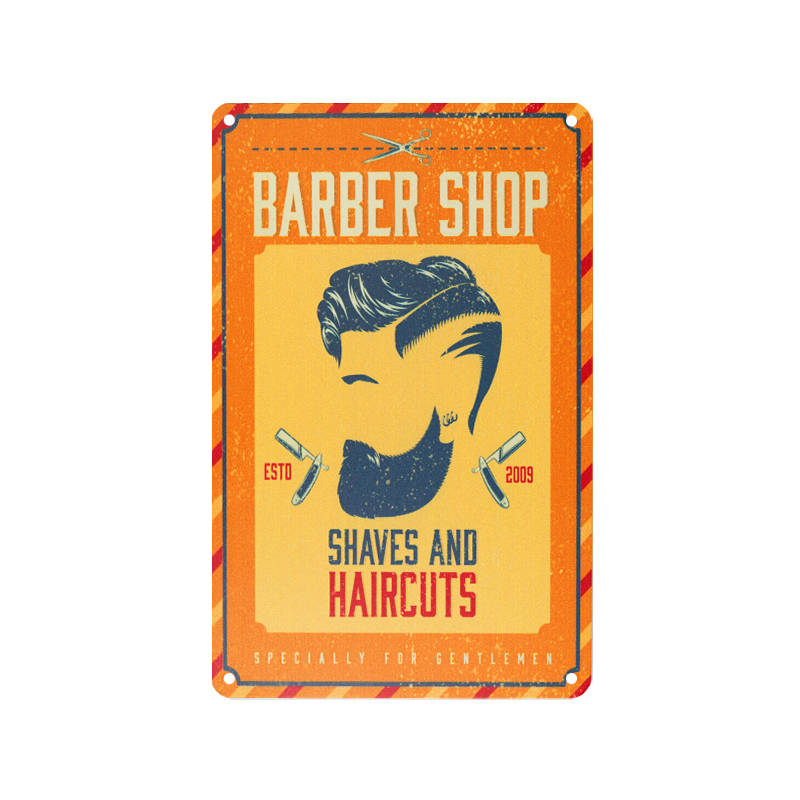 ACTIVESHOP Dekorační tabule BARBER B056