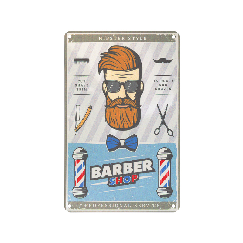 ACTIVESHOP Dekorační tabule BARBER B057
