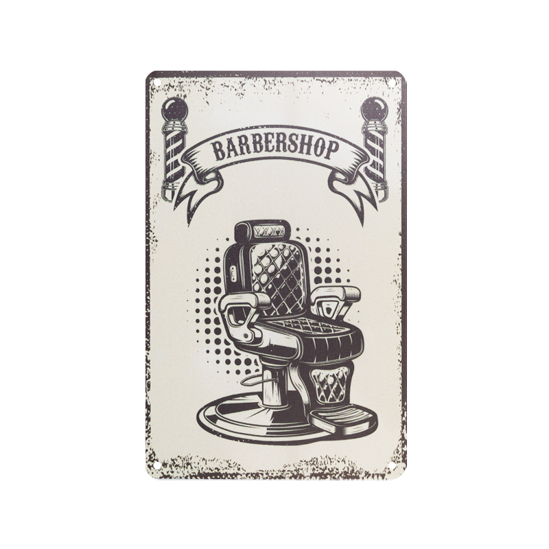 ACTIVESHOP Dekorační tabule BARBER B058