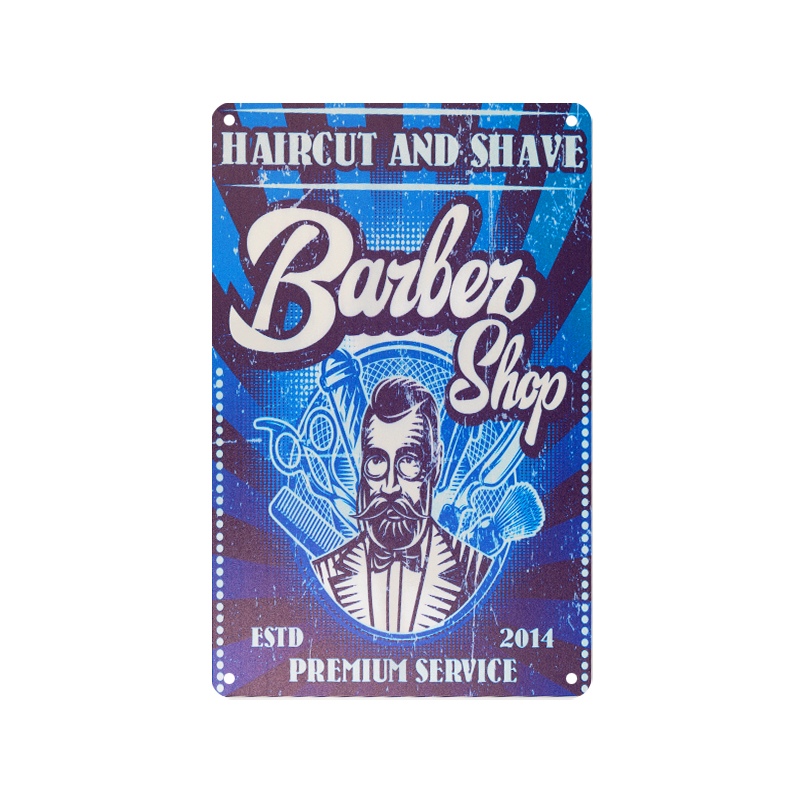 ACTIVESHOP Dekorativní tabule BARBER B074