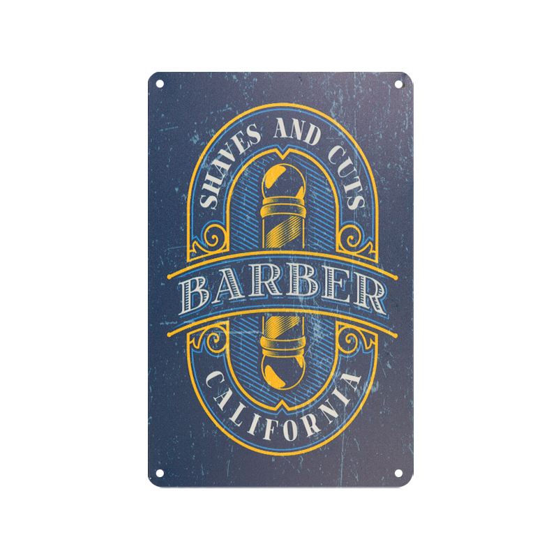 ACTIVESHOP Dekorační tabule BARBER B076