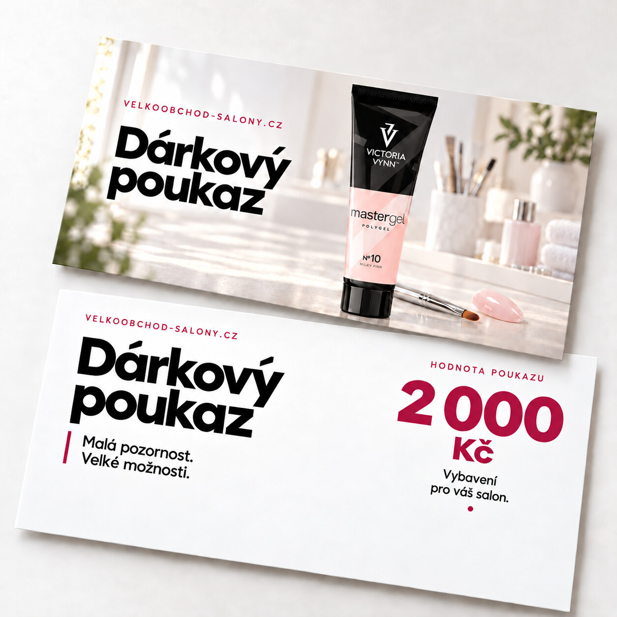 Dárkový poukaz v hodnotě 2000 Kč