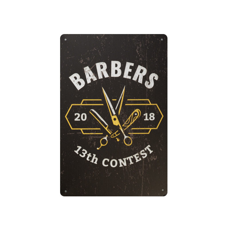 ACTIVESHOP Dekorační tabule BARBER B038
