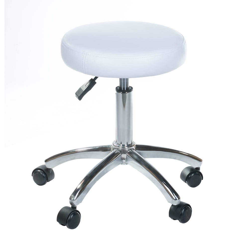 Levně Beauty system Kosmetický taburet BD-9920 bílý