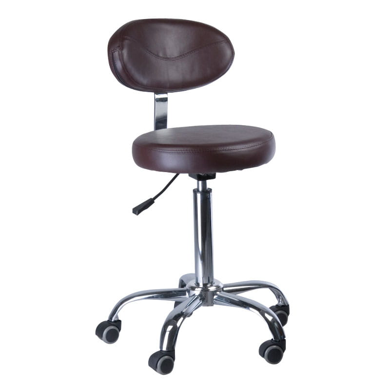 Beauty system Kosmetický taburet BD-9934 hnědá