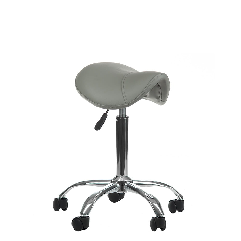 Levně Beauty system Kosmetický taburet BD-9909 šedá