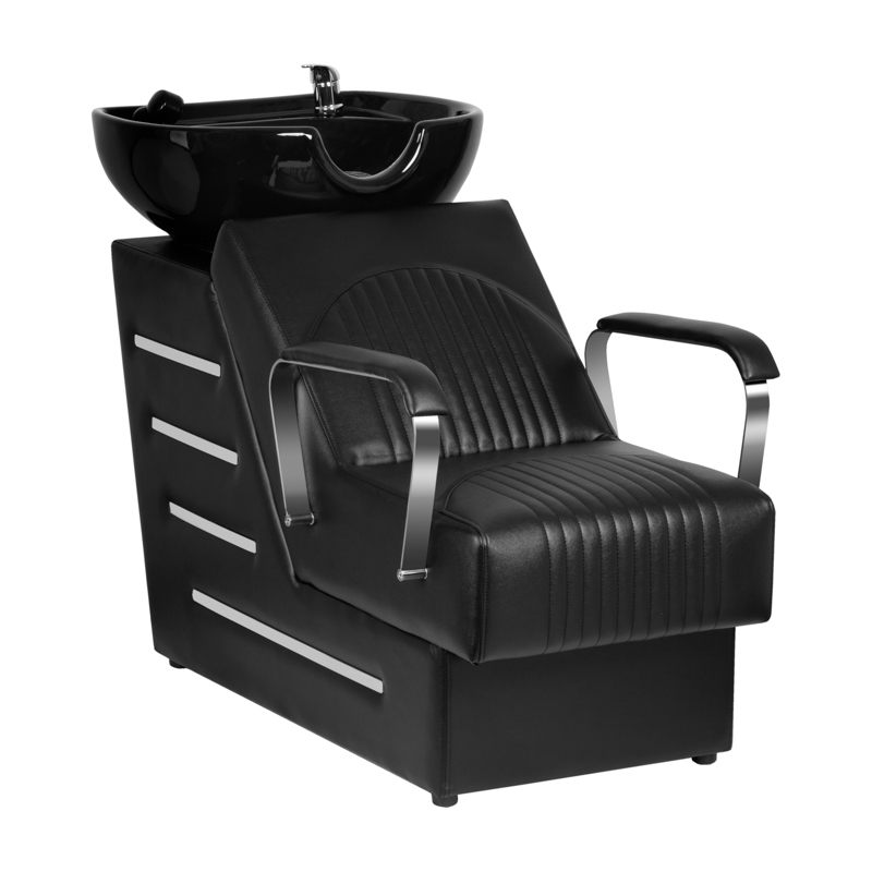 ACTIVESHOP Kadeřnický mycí box GABBIANO ORLEAN černý