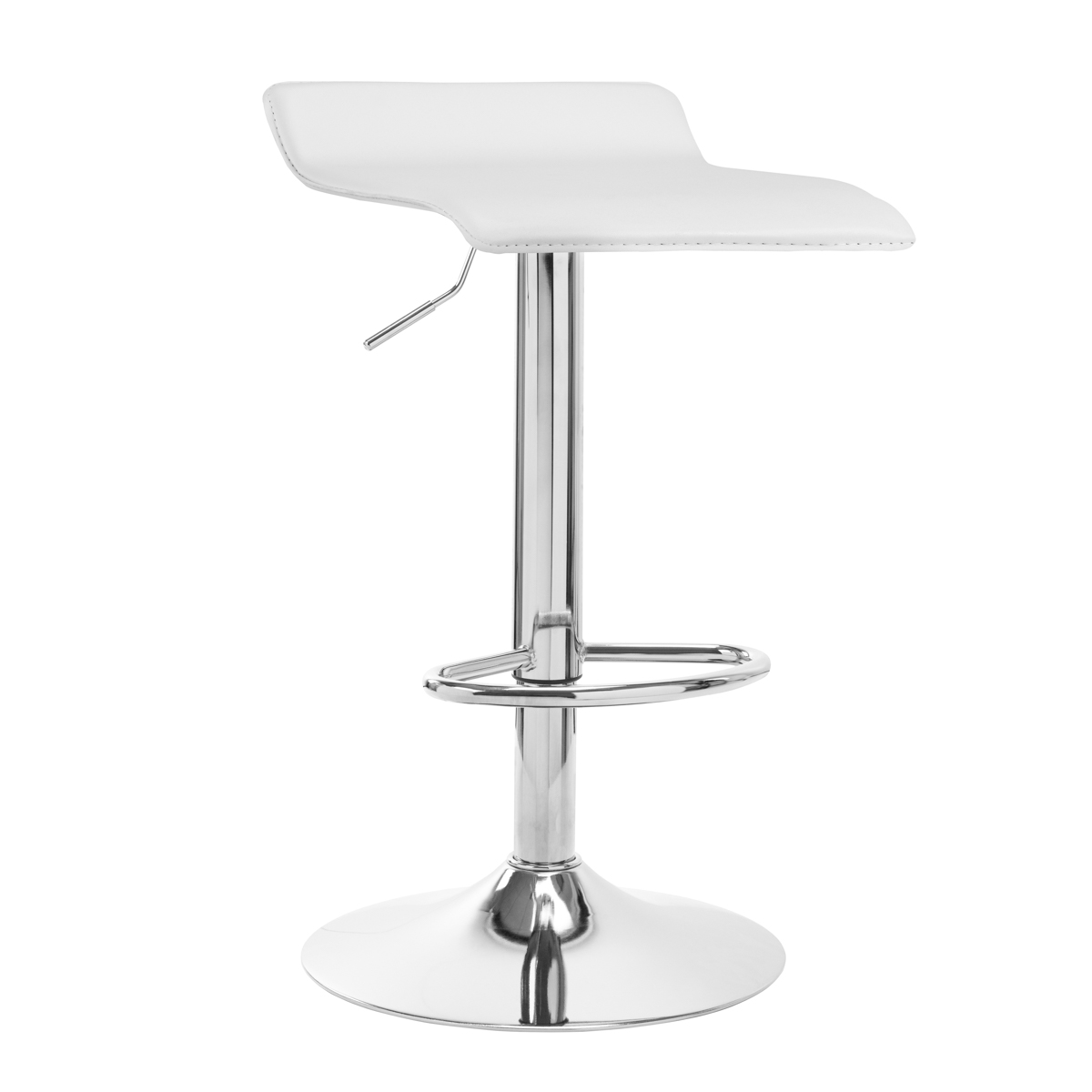 ACTIVESHOP Barová židle QS-B08 BÍLÁ