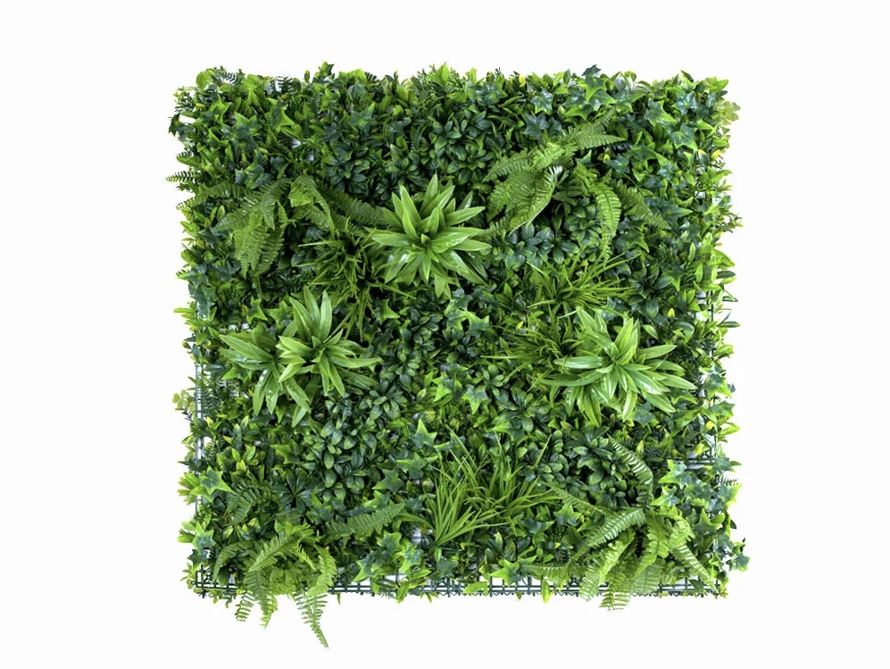 Umělý květinový panel Vegetatie Jungle 1 100x100cm