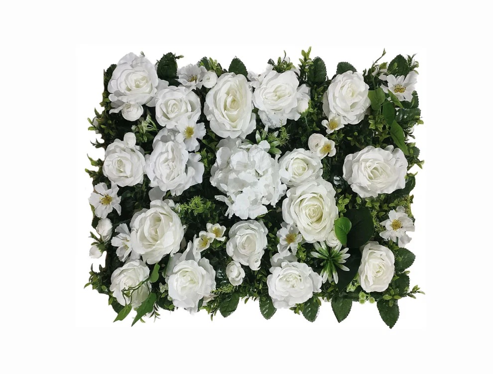 Umělý květinový panel Rose 6 40x60cm