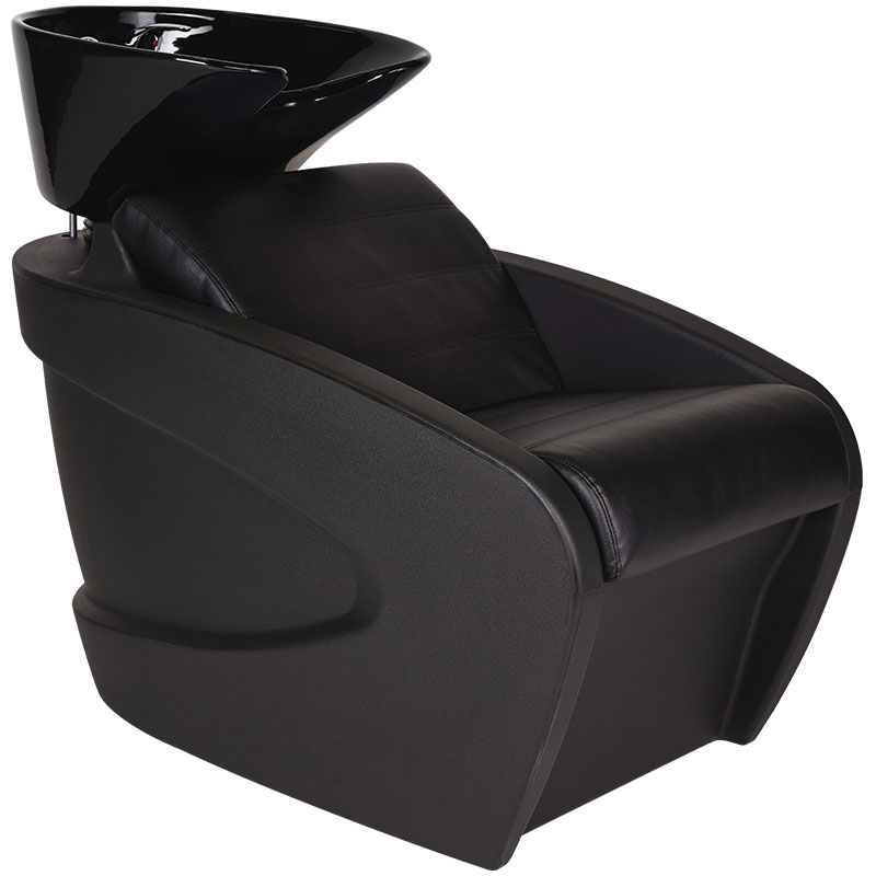 AYALA Kadeřnický mycí box VANITY černý