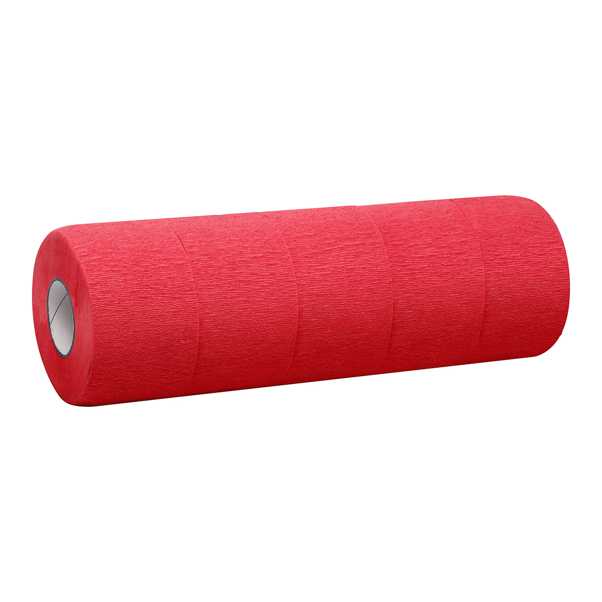 ACTIVESHOP Kadeřnický papírový límec 5 ks - červený